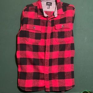 Forever 21 XL Plaid Button Up
